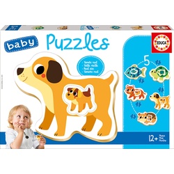 Educa Baby Puzzles Animals 2x2/2x3/4 Teile (14 Teile)