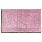 Möve Badematte Doubleface rose Silber