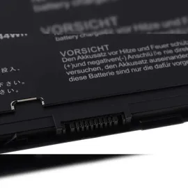 Powery Akku für Dell Typ WD52H 6000mAh