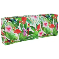 VidaXL Palettkissen für Rückenlehne tropischer Dschungel 120x40x12 cm Oxford-Stoff