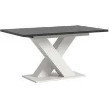 inn.furn Home-X 150 x 76 x 90 cm grau/weiß