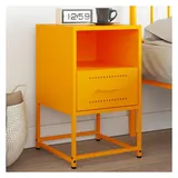 vidaXL Nachtschrank Kristiane 36 x 39 x 60,5 cm Gelb