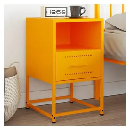 vidaXL Nachtschrank Kristiane 36 x 39 x 60,5 cm Gelb