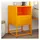 vidaXL Nachtschrank Kristiane 36 x 39 x 60,5 cm Gelb