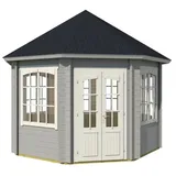 Lasita Maja Jamaica 3,89 x 3,45 m Grau