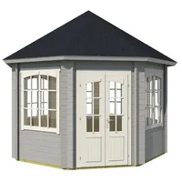 Lasita Maja Jamaica 3,89 x 3,45 m Grau