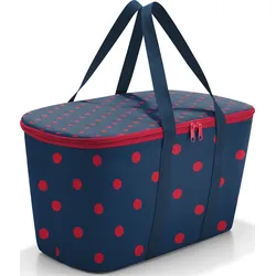 Coolerbag Mixed Tasche gepunktet marineblau