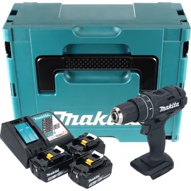 Makita DHP482F3JB inkl. 3 x 3,0 Ah + Ladegerät + Makpac