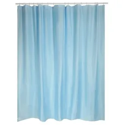 MSV Sky Duschvorhang 180 x 200 cm in Himmelblau