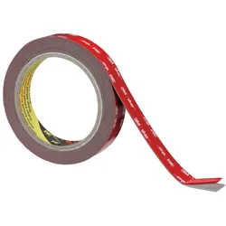 3M VHB Klebeband LVO-110BF, Schwarz, 19 mm x 3 m, 1.1 mm, FDA-Anforderungen für Anwendungen mit indirektem Lebensmittelkontakt gemäß 21 CFR 175.105