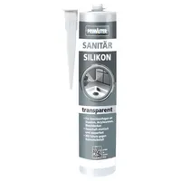 Primaster Sanitär Silikon transparent 310 ml 12 St. Kartonabnahme