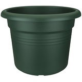 Elho Green Basics Cilinder 40 - Blumentopf für Außen - Ø 38.8 x H 30.0 cm - Grün/Laubgrün