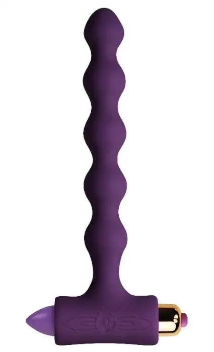 ROCKS-OFF - Analplug mit Vibration und Petite Sensations Perlen