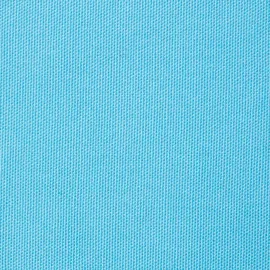 Homescapes Baumwollstoff unifarben Silber/Türkis 150 cm