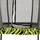 EXIT TOYS Tiggy junior Trampolin 140 cm inkl. Sicherheitsnetz schwarz/grün