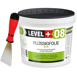 Level + Dichtset für Duschabdichtung Flüssigfolie 4 kg