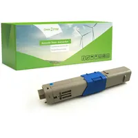 Green2Print Toner cyan 2000 Seiten ersetzt OKI 44469706 passend