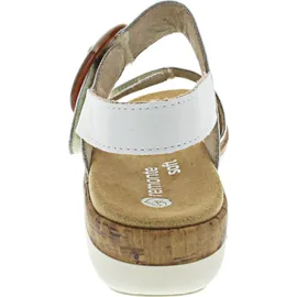 remonte Riemchensandalen Damen Weiß 37