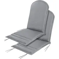 ASPERO Aspero, Sitzkissen, 2 x Stuhlauflage für Adirondack Gartenstuhl