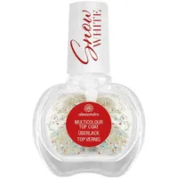 Alessandro Multicolour Top Coat Snow White 7 ml
