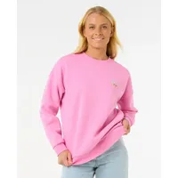 Rip Curl Hibiscus Diamond Heritage Crew Pink XS