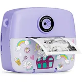 Sofortbildkamera Kinder,Kinderkamera Kompaktkameras 1080P HD Sofortdruck von