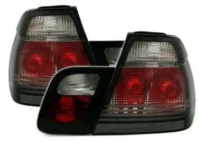 Kristall-Heckleuchten BMW E46 Limousine (98-01) - schwarz