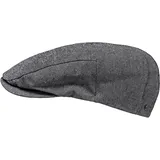WEROR Herren Flatcap Schirmmütze Schiebermütze Cap Mütze WEROR-418.1 (58, Grau) - 58