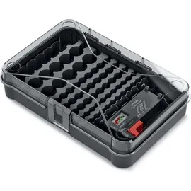 Kistenberg Aufbewahrungsbox 85-tlg. schwarz