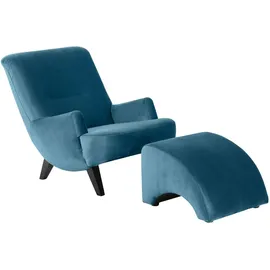 58 aufm Kessel Sessel 58aufmkessel Polyester 101 x 80 x 71 cm Petrol/Schwarz