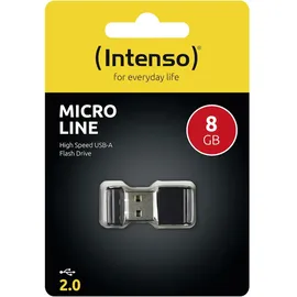 Intenso Micro Line 8GB schwarz