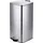 Relaxdays Mülleimer 60 l Schwarz/Silber