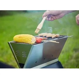 Steinborg Klappgrill schwarz