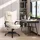 Homcom Massagesessel 62 x 121 x 68 cm Weiß drehbar mit Fernbedienung