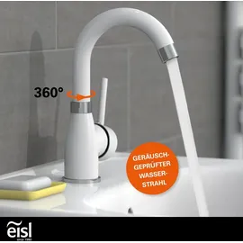 Eisl Futura Einhandmischer weiß matt/chrom NI075FUTWCR