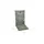GO-DE Sesselauflage 50 x 118 x 5 cm grau 1 St.