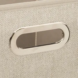 5 five simply smart Aufbewahrungskorb 31 x 31 x 31 cm 1-tlg. beige meliert