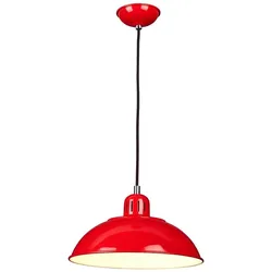 Franklin Pendelleuchte rot Elstead Lighting FRANKLIN-P-RED