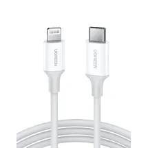 UGREEN USB-C auf Lightning 1 m Weiß