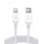 UGREEN USB-C auf Lightning 1 m Weiß