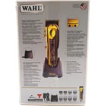 WAHL 5 Star Gold Cordless Magic Clip Hair Clipper with 100+ Minute Run Time for Professional Barbers and Stylists - Model 8148-700