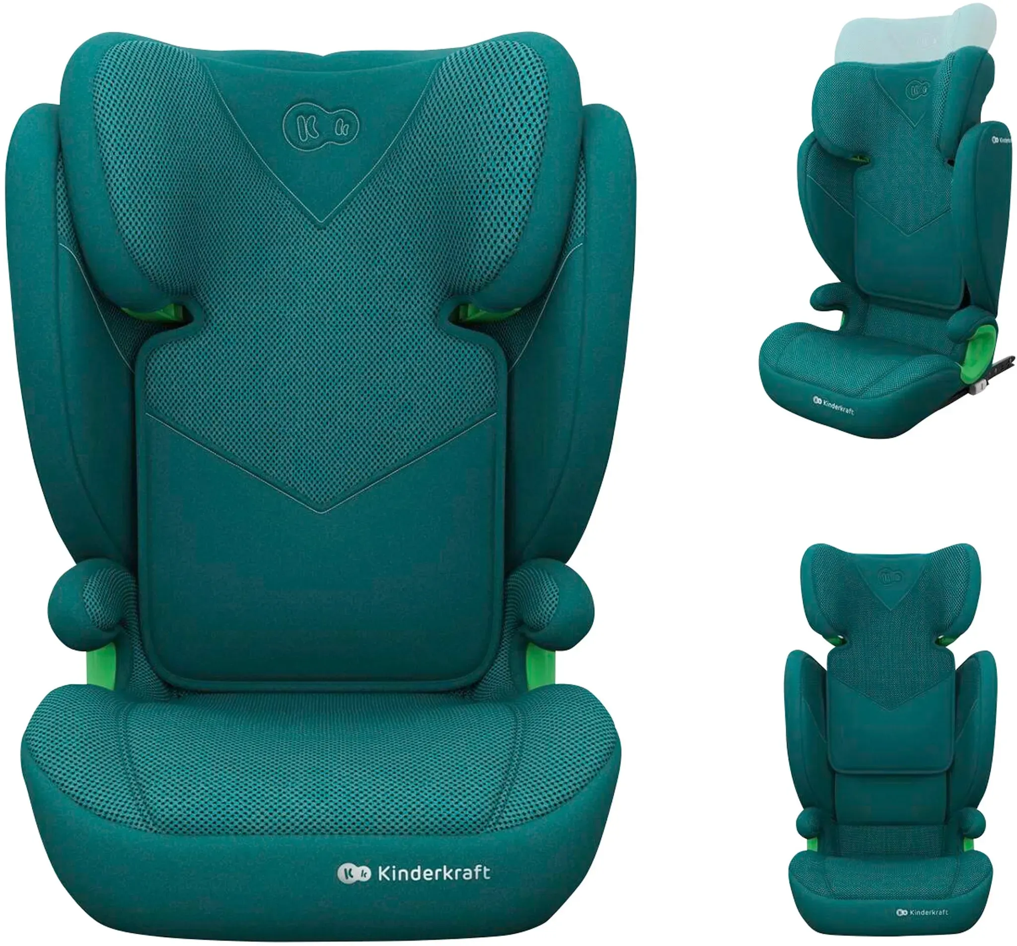 Kinderkraft Kindersitz JUNIOR FIX 2 PLUS, gruen