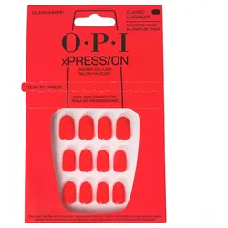 OPI xPRESS/ON Press-On Nägel Kunstnägel Artificial Nails – xPress/on Rot 