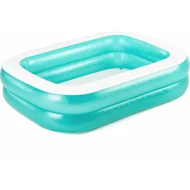 BESTWAY Family Pool 201 x 150 x 51 cm blau/weiß