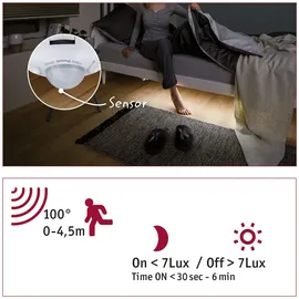 Paulmann MaxLED 250 LED Strip Night Comfort Basisset 1m 4W warmweiß 300lm
