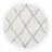 carpetfine Hochflor-Teppich CARPETFINE "Eddy", beige, H:30mm Ø:80cm, Polyester, Teppiche, Fransenteppich, Shaggy Langflor mit Fransen, starke Größenauswahl, Wohnzimmer