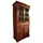 Massivmoebel24 Vitrine Akazie 95 x 50 x 195 cm Braun