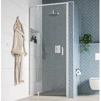 Saqu Rambla Duschtür Drehtür 90x200 cm Dusche Duschabtrennung Duschtrennwand