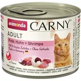 Animonda Carny Adult Pute, Huhn & Shrimps 12 x 200 g