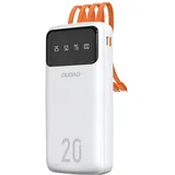 Xiaomi Powerbank 20000mAh 3-in-1 Kabel Typ-C/microUSB/Lightning Dudao